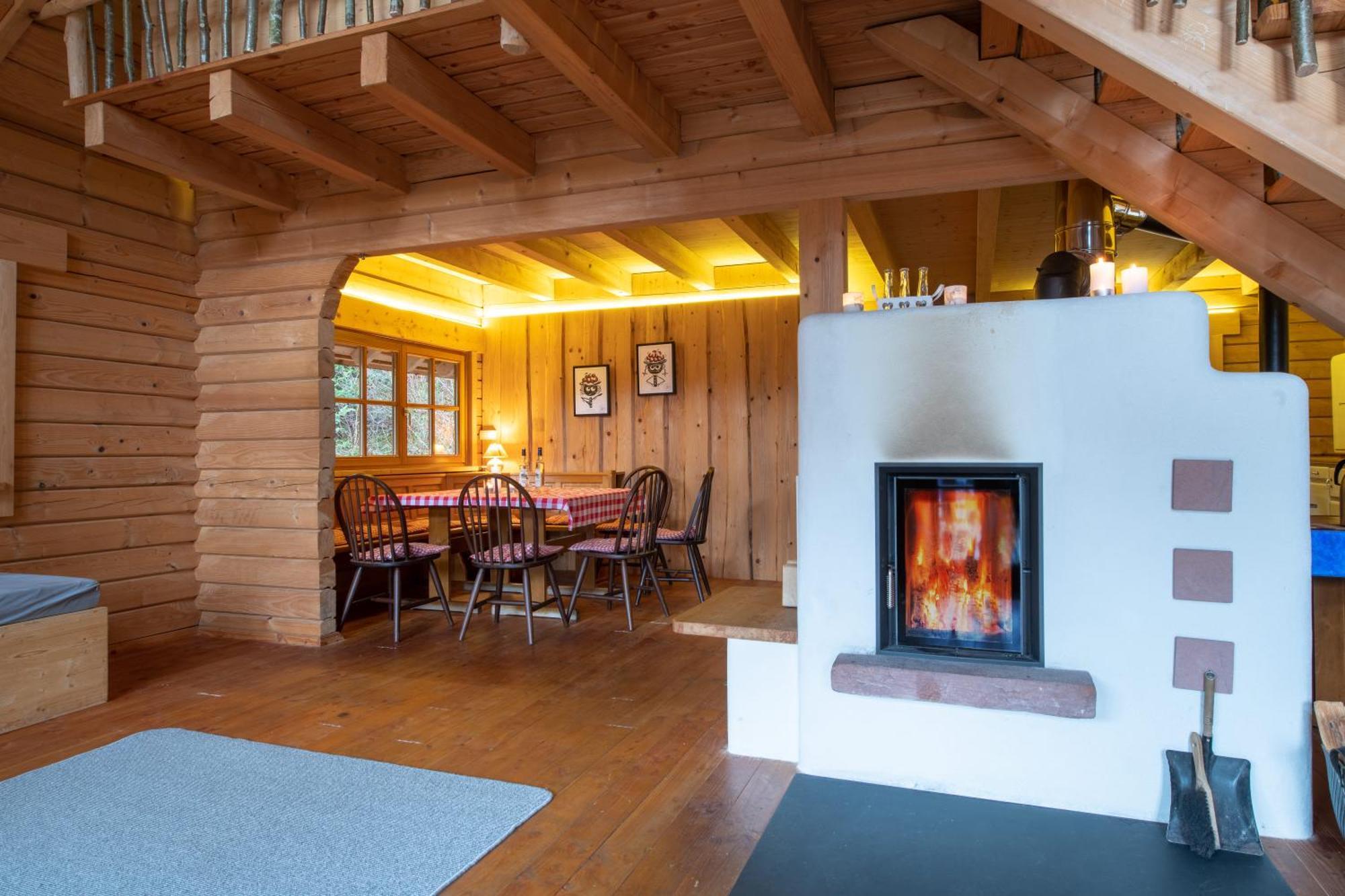 Schwarzwald Blockhaus - Sauna - Kamin - Mit Bettwaesche Und Handtuecher Schenkenzell Exteriör bild