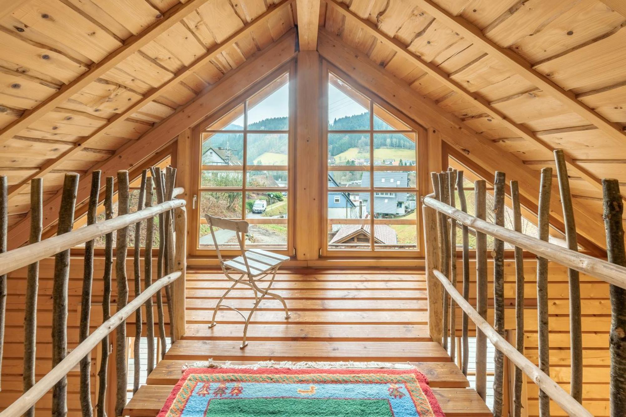 Schwarzwald Blockhaus - Sauna - Kamin - Mit Bettwaesche Und Handtuecher Schenkenzell Exteriör bild
